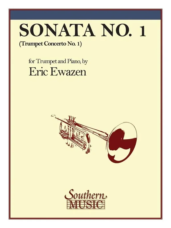 Eric Ewazen Sonata For Trumpet And Piano Trompete Solo