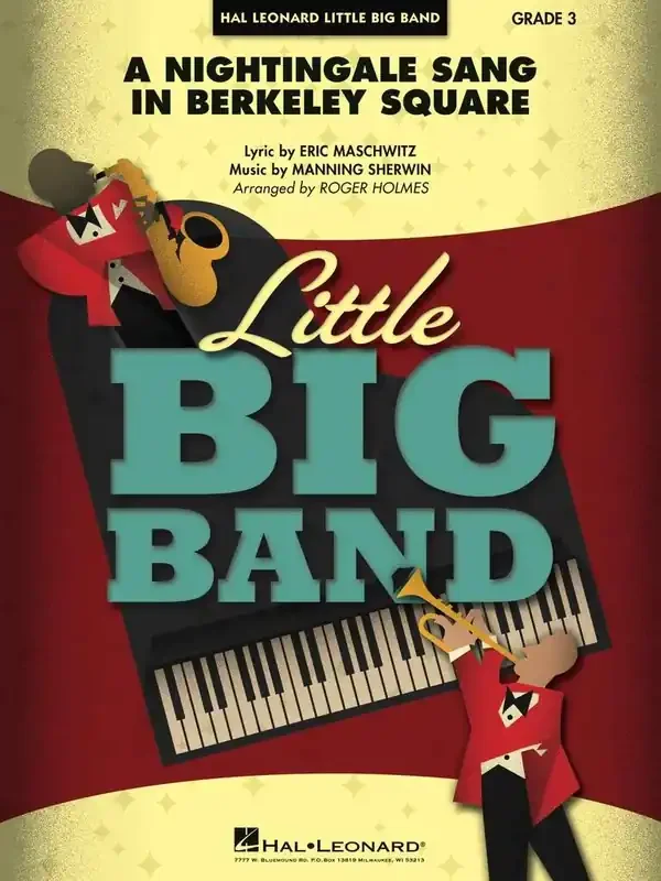 Eric Maschwitz A Nightingale Sang in Berkeley Square (Arr. Roger Holmes) Jazz Ensemble