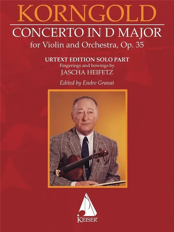 Erich Wolfgang Korngold Violin Concerto in D Major, Op. 35 Orchester mit Solo