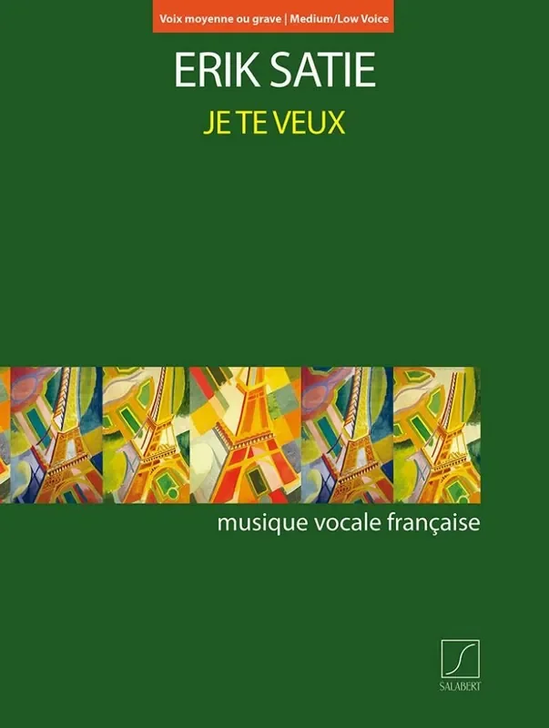 Erik Satie Je te veux (Medium/Low Voice) Gesang mit Klavier