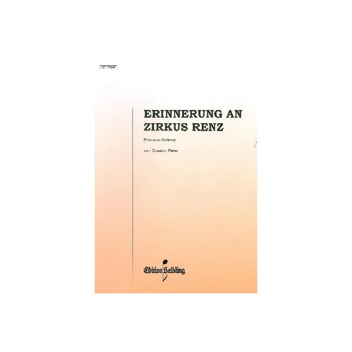 Erinnerung an Zirkus Renz für