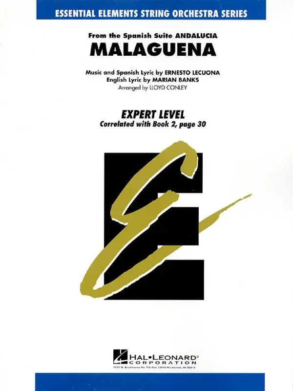 Ernesto Lecuona Malaguena (Arr. Lloyd Conley) Streichensemble