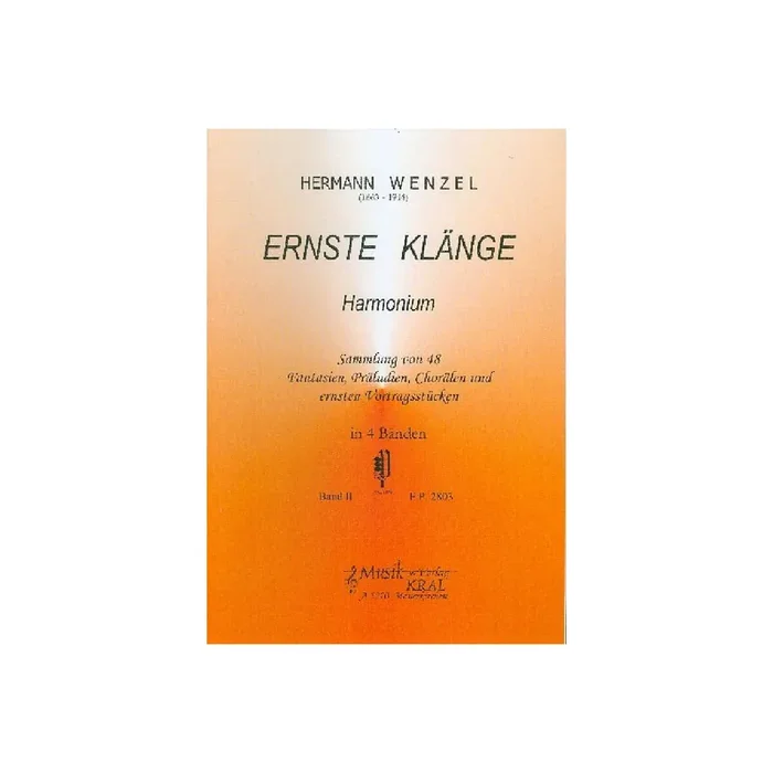 Ernste Klänge Band 2 für Harmonium