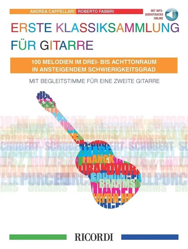 Erste Klassiksammlung für Gitarre (Arr. Roberto Fabbri) Gitarre Solo