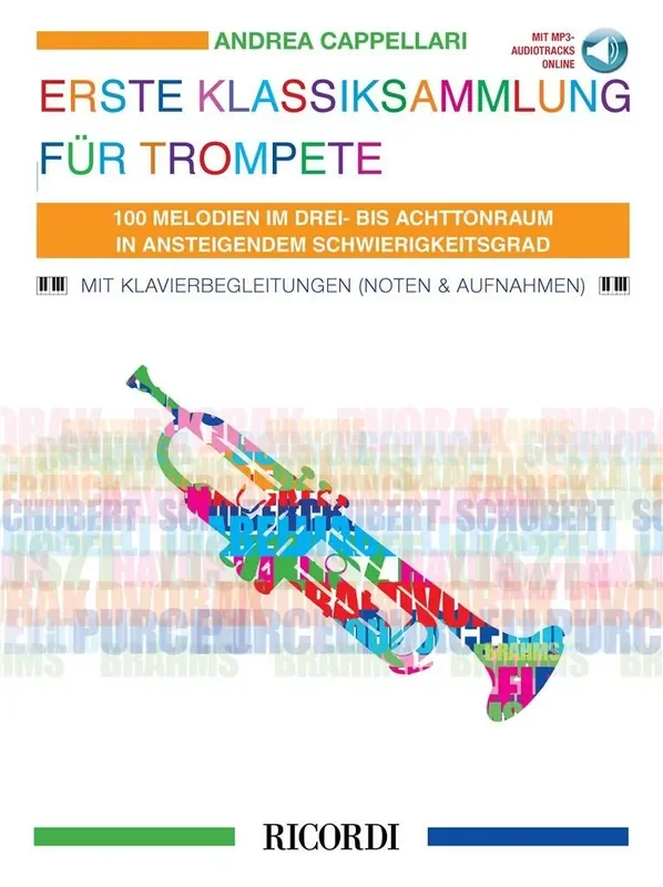 Erste Klassiksammlung für Trompete Trompete mit Begleitung