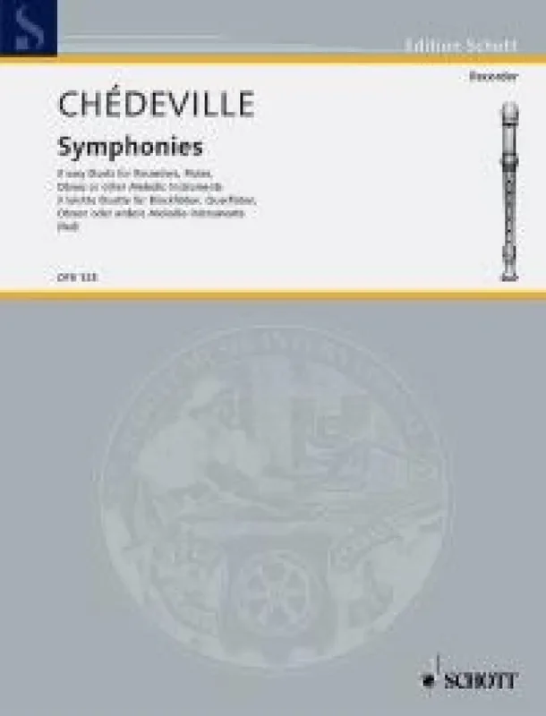 Esprit-Philippe Chédeville Symphonien Blockflöte Duett