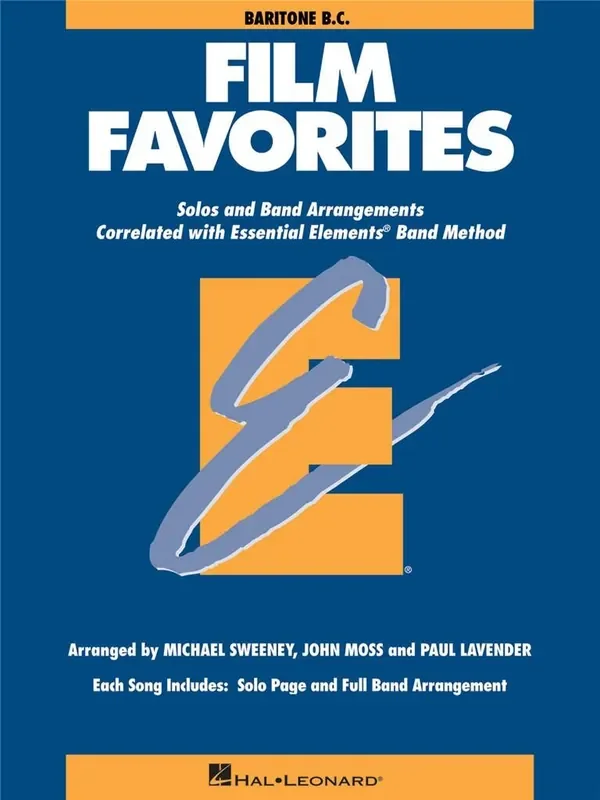 Essential Elements – Film Favorites (Baritone BC) (Arr. John Moss) Blasorchester