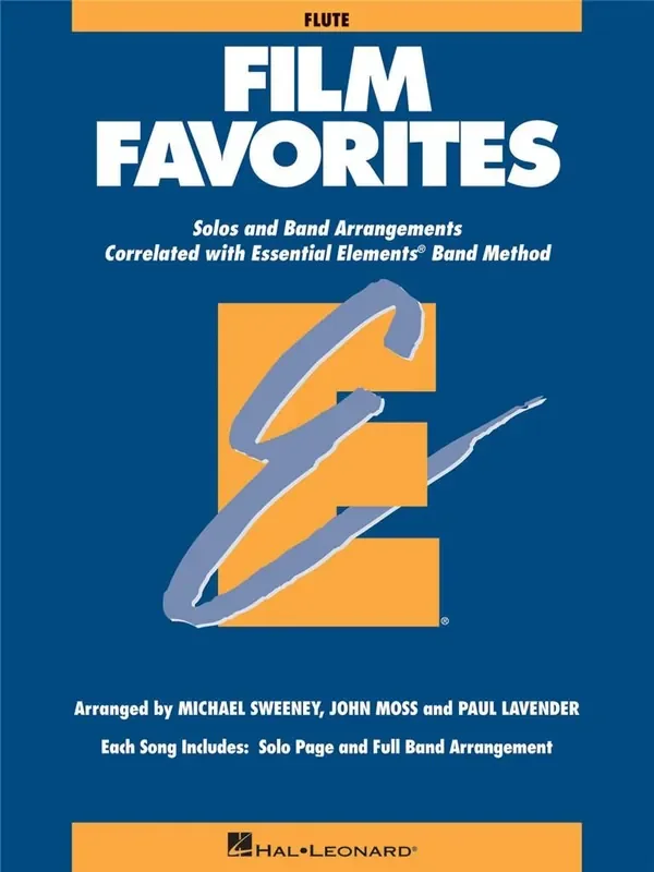 Essential Elements – Film Favorites (Flute) (Arr. John Moss) Blasorchester