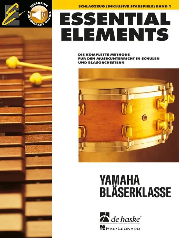 Essential Elements Band 1 – für Schlagzeug Blasorchester