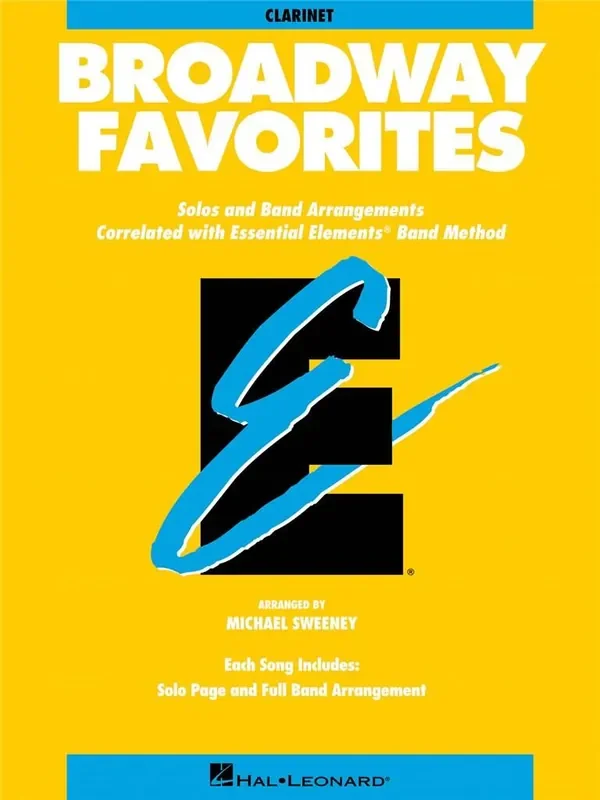 Essential Elements Broadway Favorites (Bb Clar) (Arr. Michael Sweeney) Blasorchester