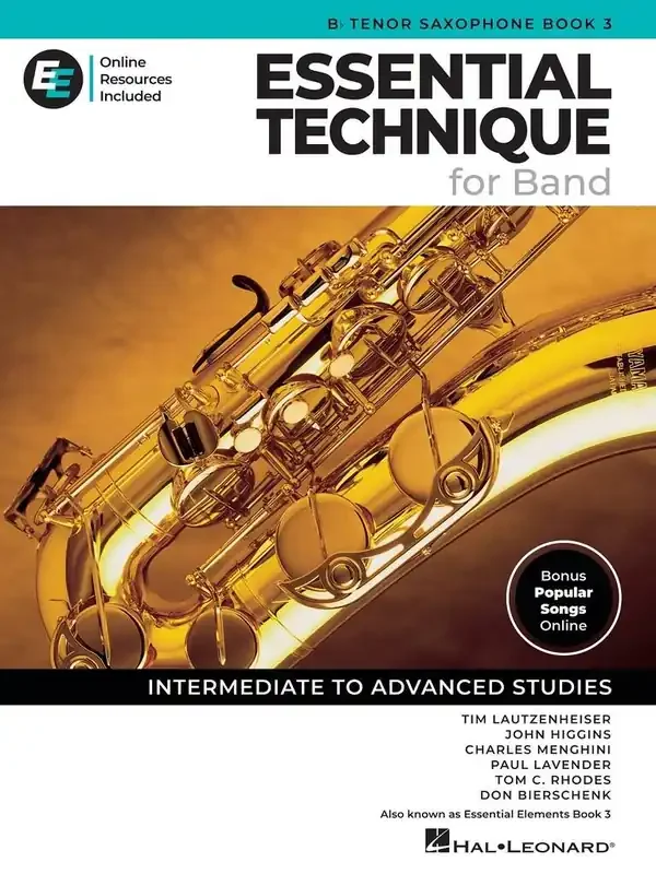 Essential Elements for Band – Bb Tenor Sax Book 3