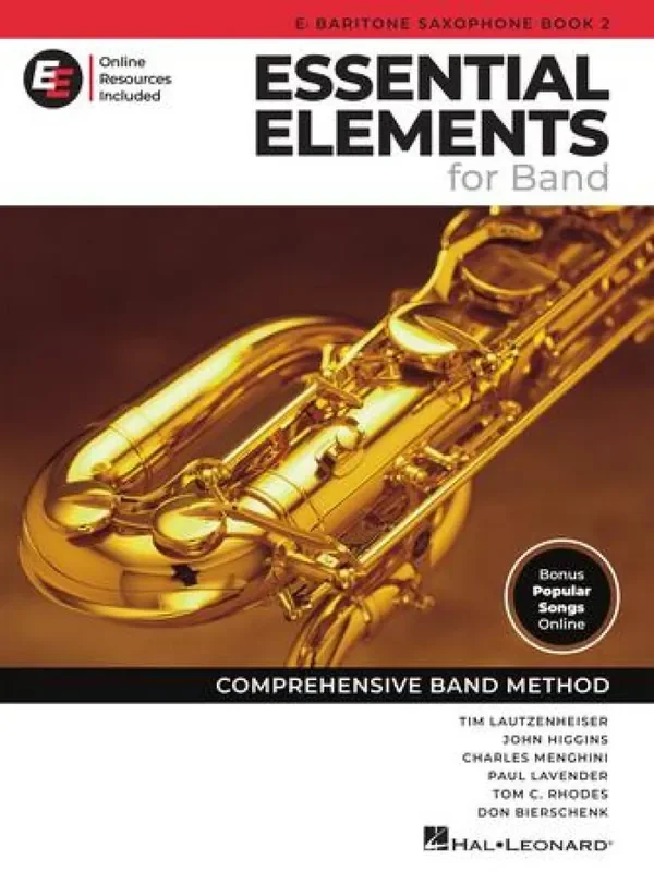 Essential Elements for Band – Eb Bar Sax Book 2