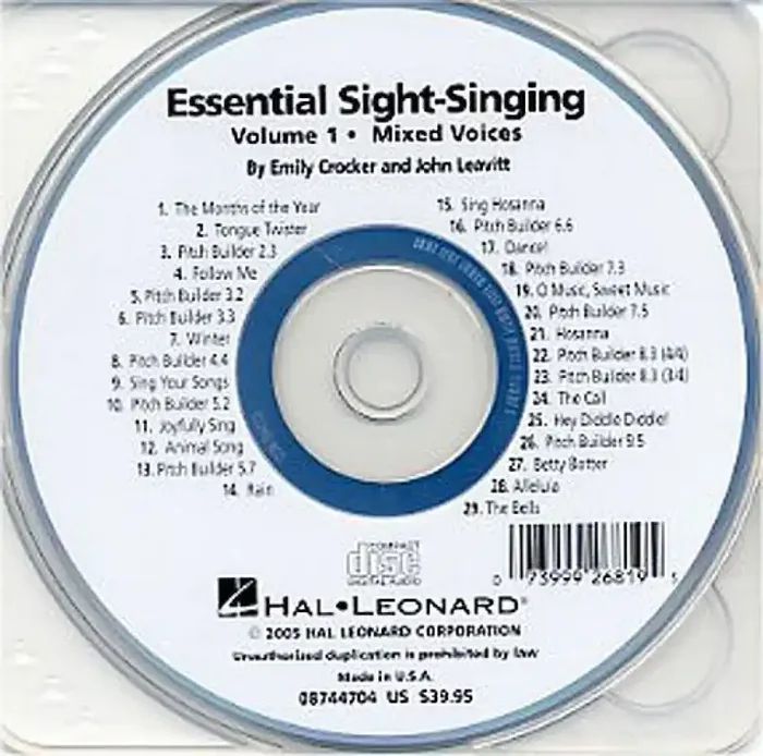 Essential Sight-Singing Vol. 1 Mixed Voices