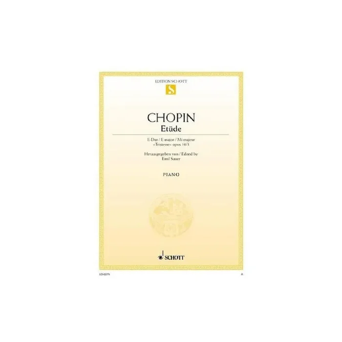 Etüde E-Dur op.10,3