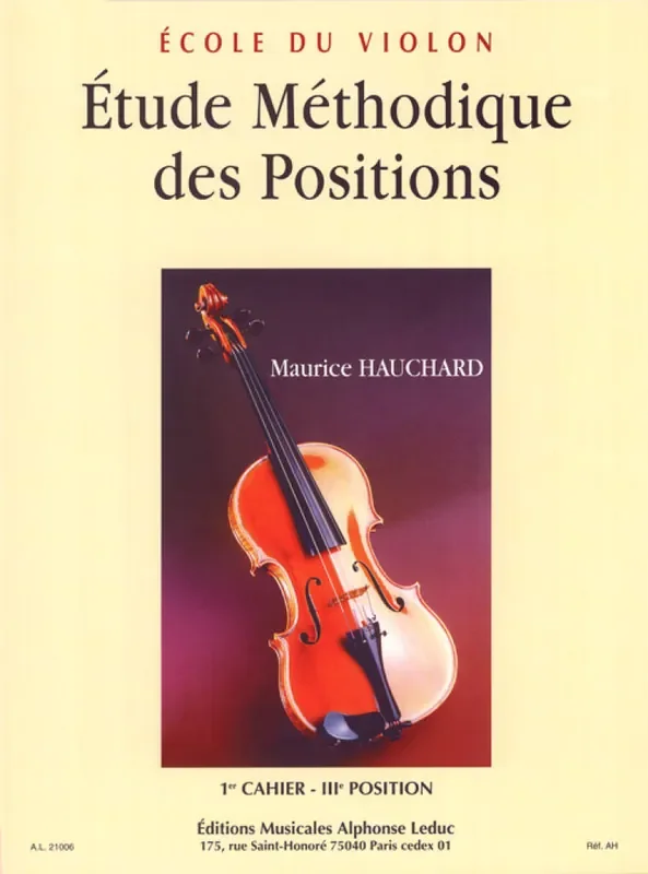 Etude Methodique Des Positions Vol 1