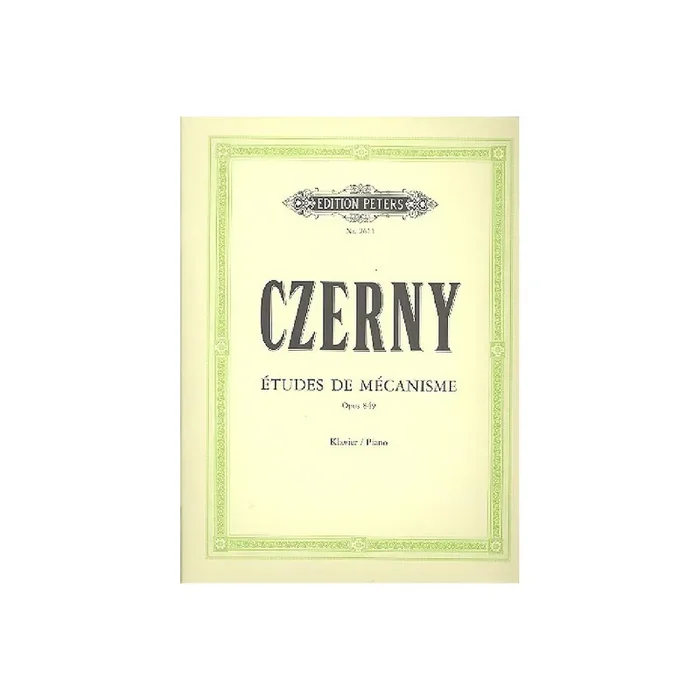 Études de Mécanisme op.849