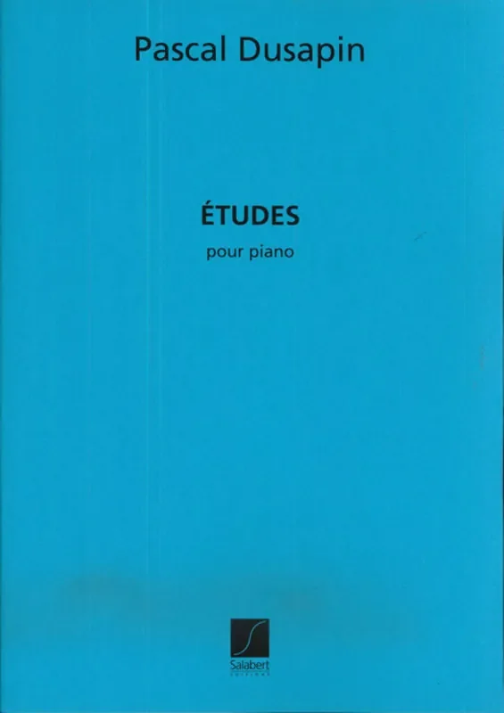 Etudes, Pour Piano