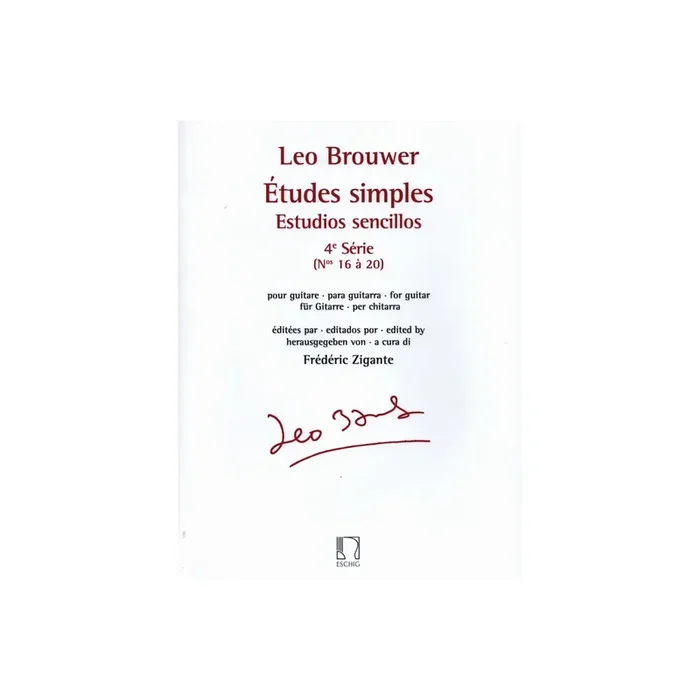 Études simples vol.4 (nos.16-20)