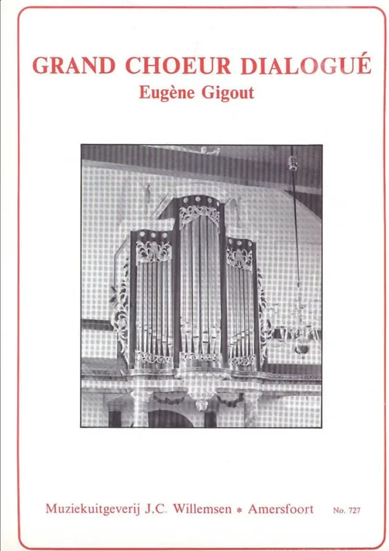 Eugène Gigout Grand Choeur Dialogue Orgel
