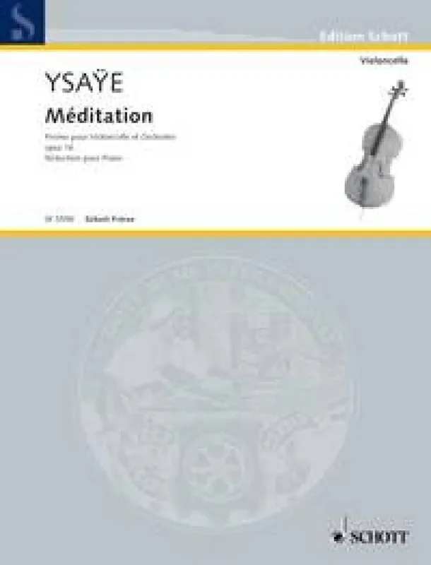 Eugène Ysaÿe Meditation op. 16 Orchester mit Solo