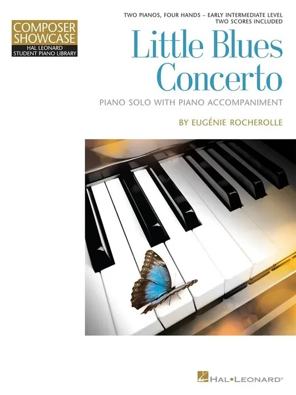Eugénie Rocherolle Little Blues Concerto Klavier vierhändig