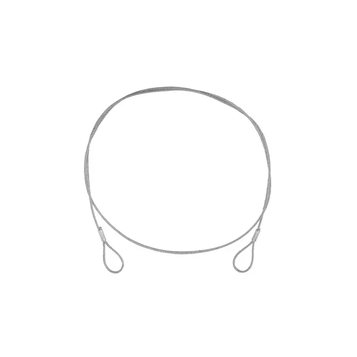 Eurolite Stahlseil (FC) 900x3mm silber ohne Verbinder