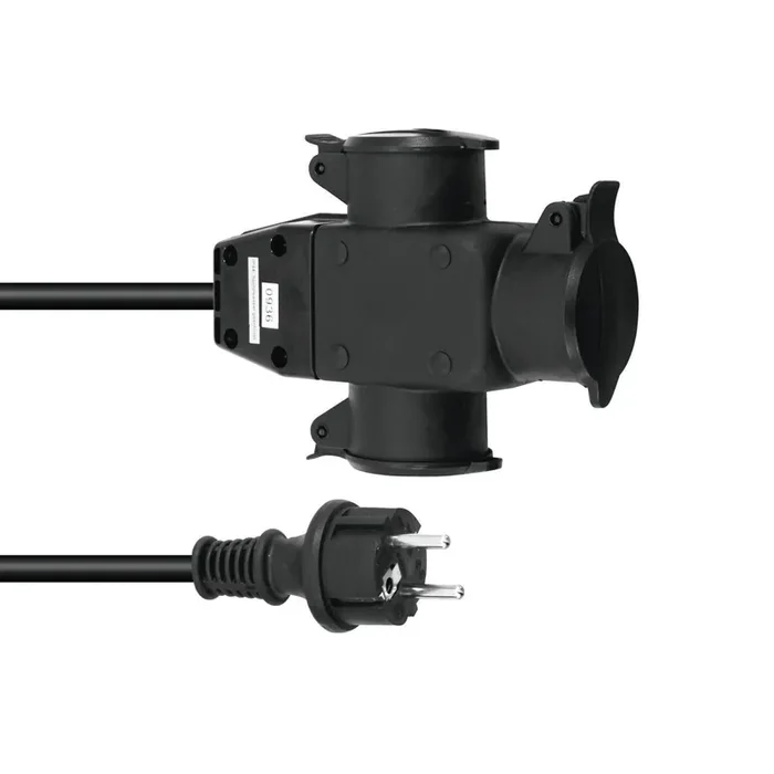 Eurolite Verlängerung 3×1,5 3m 3-fach