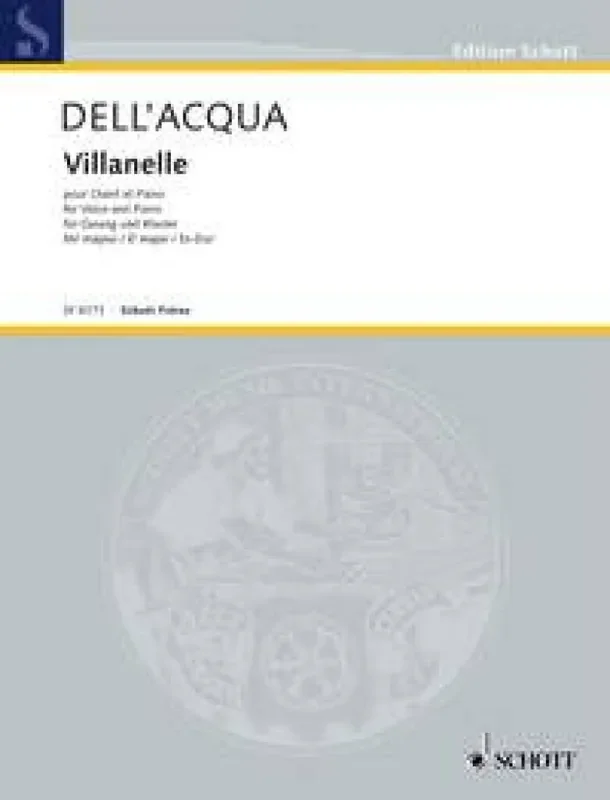 Eva Dell‘Acqua Villanelle Gesang mit Klavier