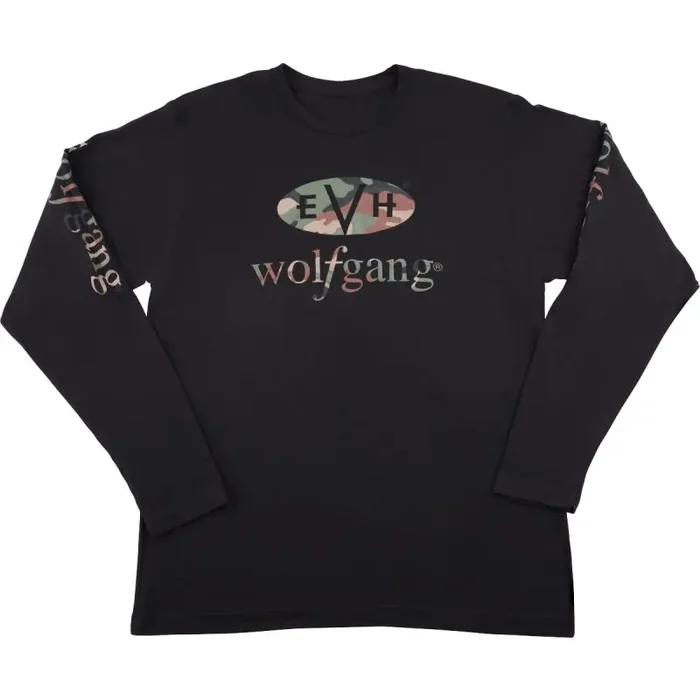 EVH® Wolfgang® Camo Long Sl. Tee, bk M