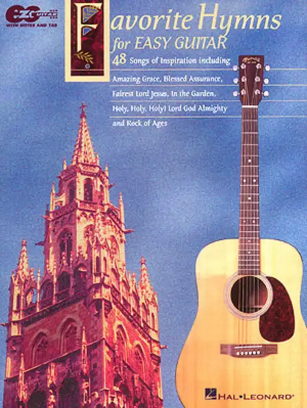 Favorite Hymns for Easy Guitar Gitarre Solo