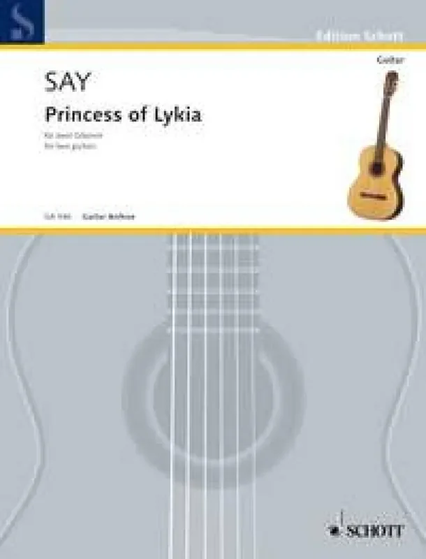 Fazil Say Princess of Lykia op. 26 Gitarre Duett