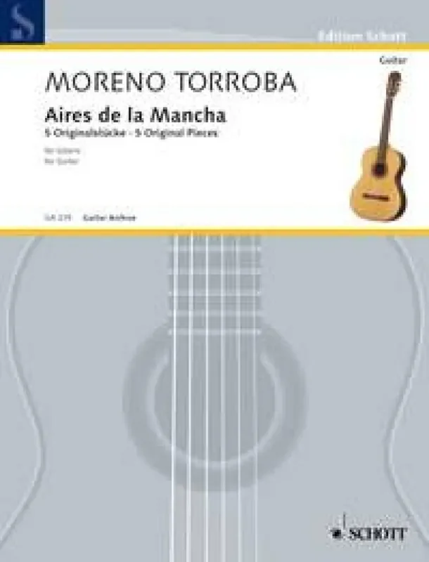 Federico Moreno Torroba Aires de la Mancha Gitarre Solo