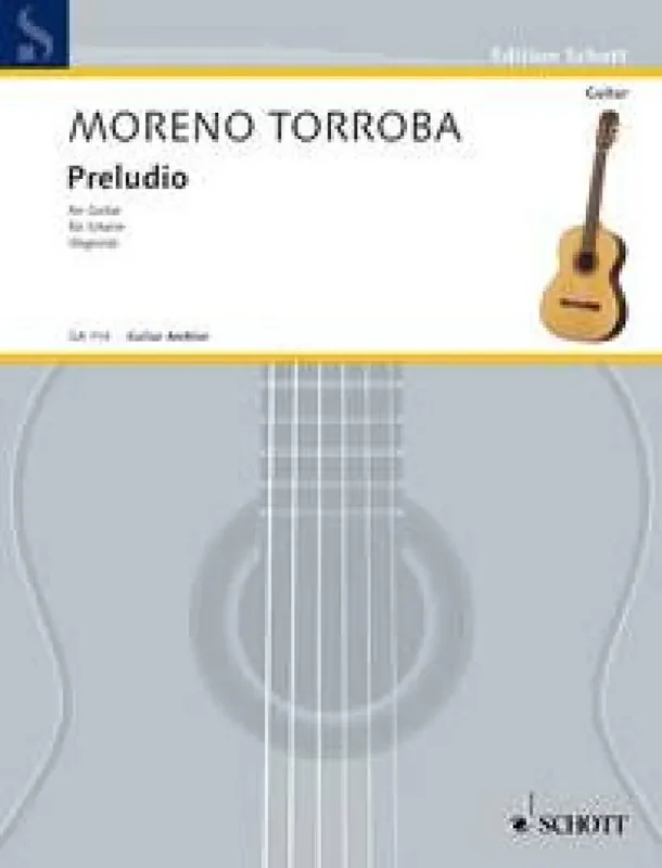 Federico Moreno Torroba Prelude Gitarre Solo