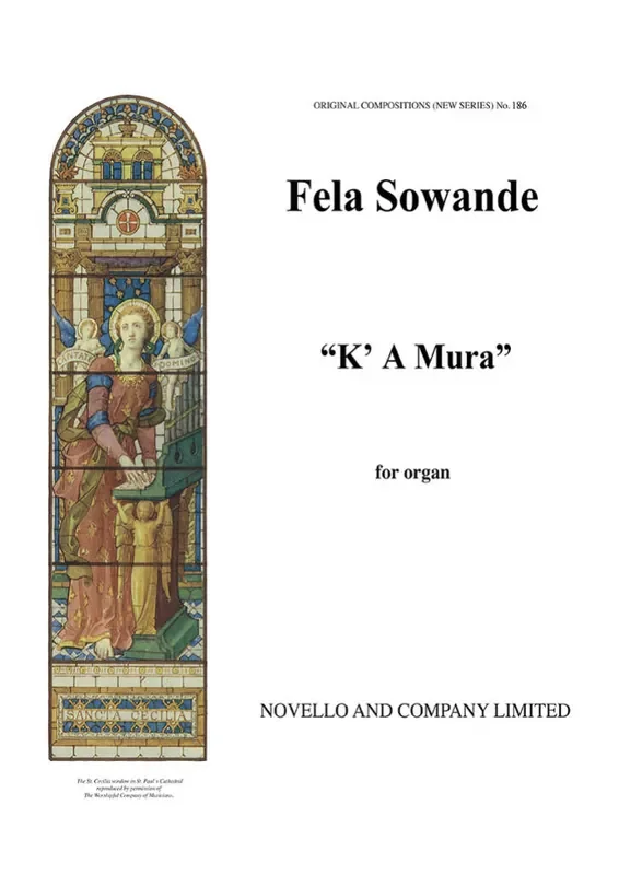 Fela Sowande Prelude On Yoruba Folk Melodies No.1 K‘A Mura Orgel