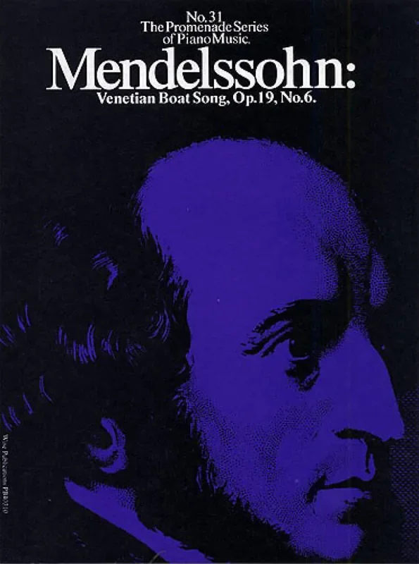 Felix Mendelssohn Bartholdy Venetian Boat Song Op. 19, No. 6 Klavier Solo