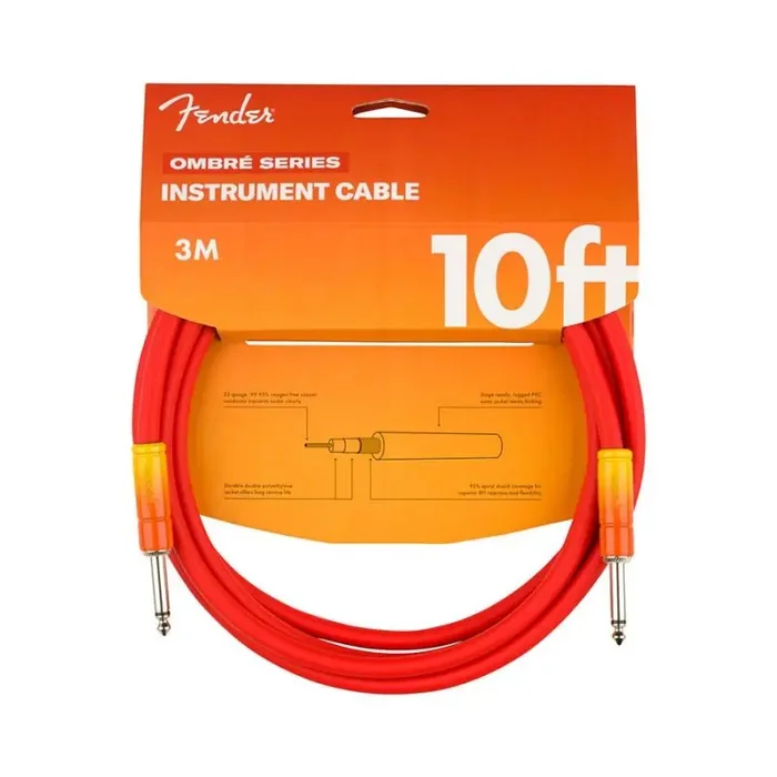 Fender 10‘ Ombr cable, tequila sunrise