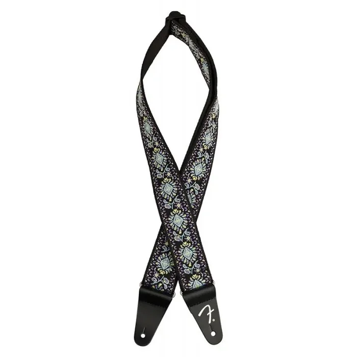 Fender 2″ guitar strap, Pasadena woven, blue lotus