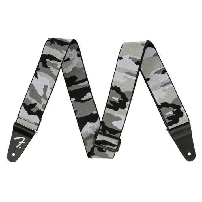 Fender 2″ WeighLess strap, camo grey