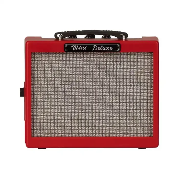 Fender battery amp mini Deluxe Amp, red, plastic housing, 1W, 1×3″ speaker