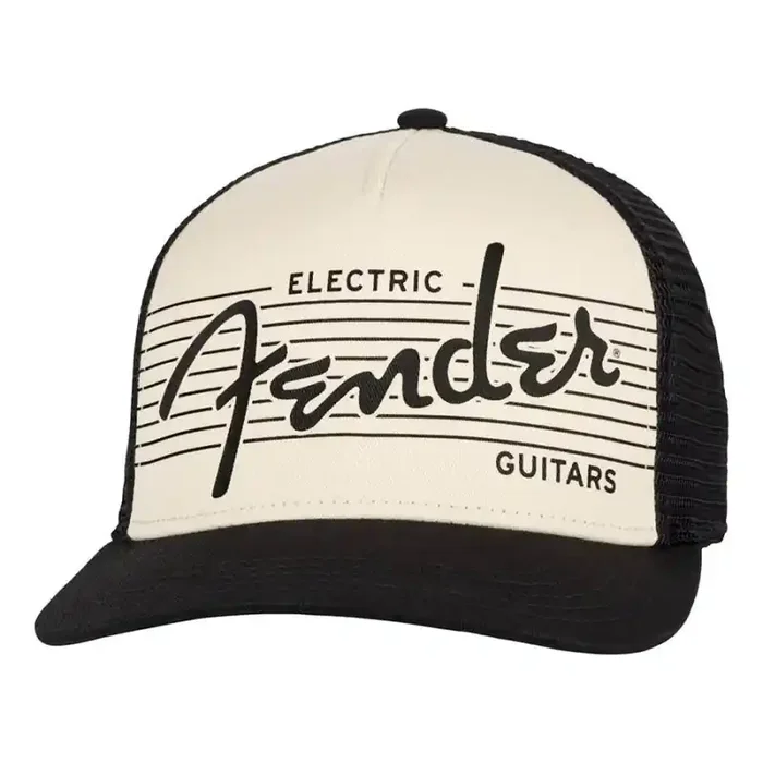 Fender Clothing Headwear Electric hat black/cream one size