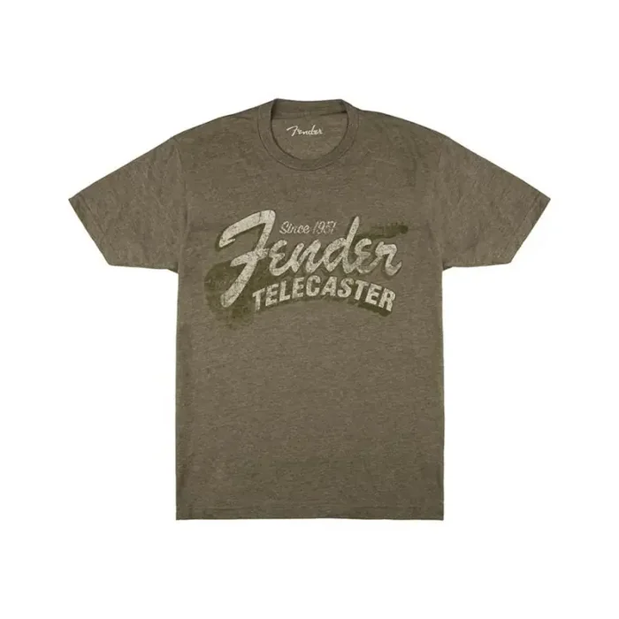 Fender Clothing T-Shirts Since 1951 Telecaster t-shirt, military heather green, XL