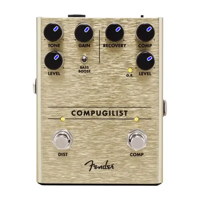 Fender Compugilist Compressor/Distortion, effects pedal for guitar or bass