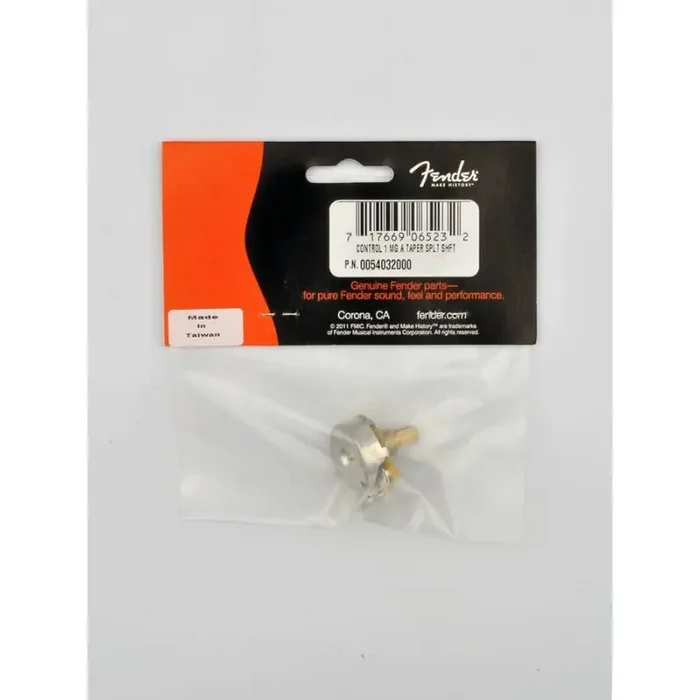Fender Genuine Replacement Part 1MEG potentiometer .375 length bushing split shaft
