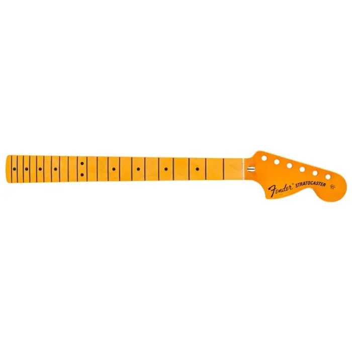 Fender Genuine Replacement Part American Vintage II 1973 Stratocaster neck, 21 vintage tall frets, 7.25″ radius, maple