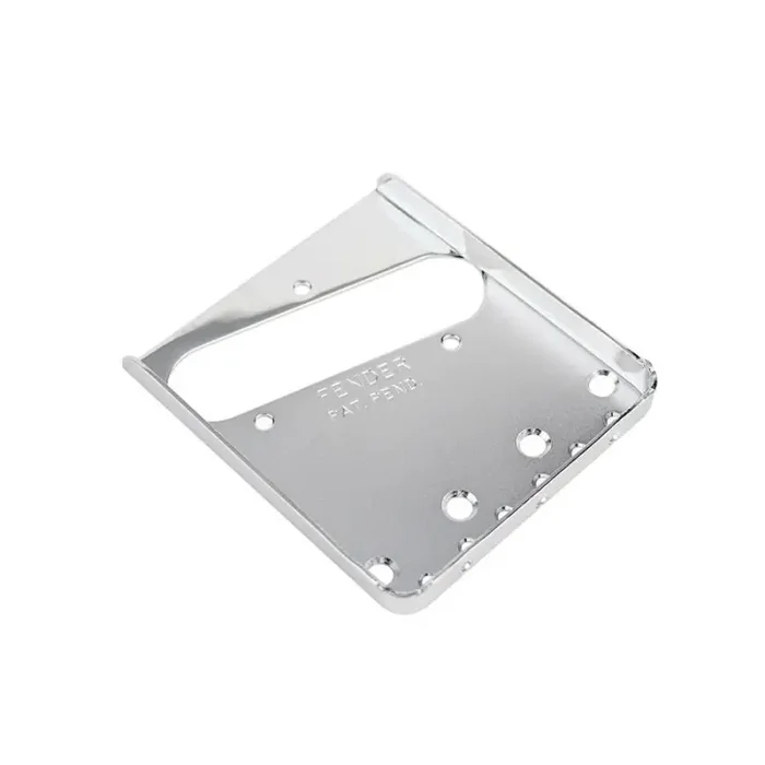 Fender Genuine Replacement Part bridge plate, American vintage Telecaster, 3-saddle, chrome