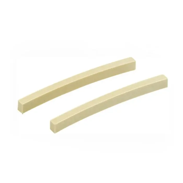 Fender Genuine Replacement Part fingerboard nut, most USA/Mexico guitars, blank, 2 pieces