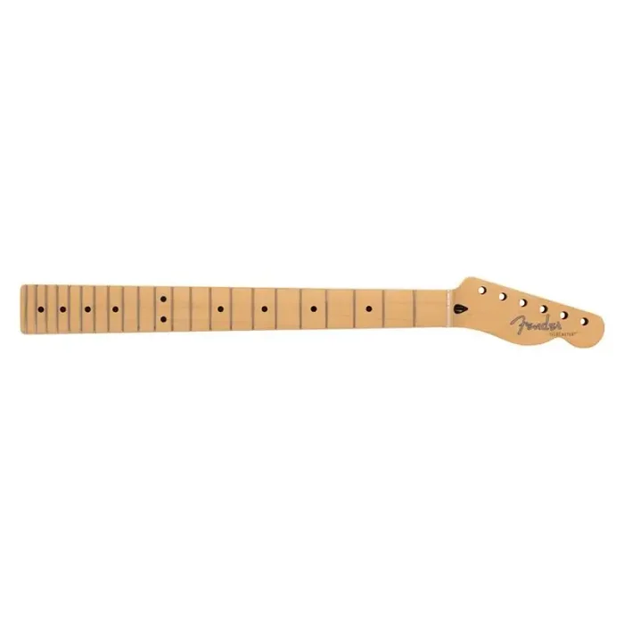 Fender Genuine Replacement Part made in Japan Hybrid II Telecaster neck, 22 narrow tall frets, 9.5″ radius, C-shape, maple