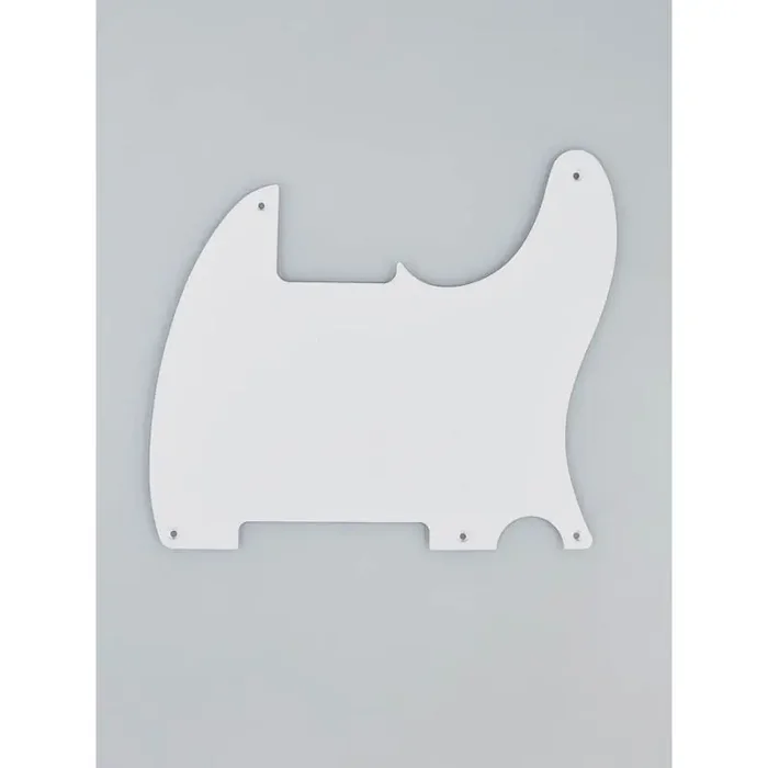 Fender Genuine Replacement Part pickguard ‘50s Esquire 5 screw holes 1-ply white