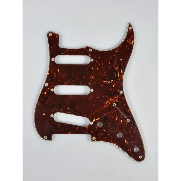 Fender Genuine Replacement Part pickguard ‘57 Vintage Strat SSS 8 screw holes 4-ply tortoise shell