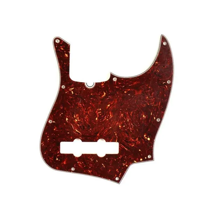 Fender Genuine Replacement Part pickguard Standard Jazz Bass?, 10 screw holes, 4-ply, tortoise shell